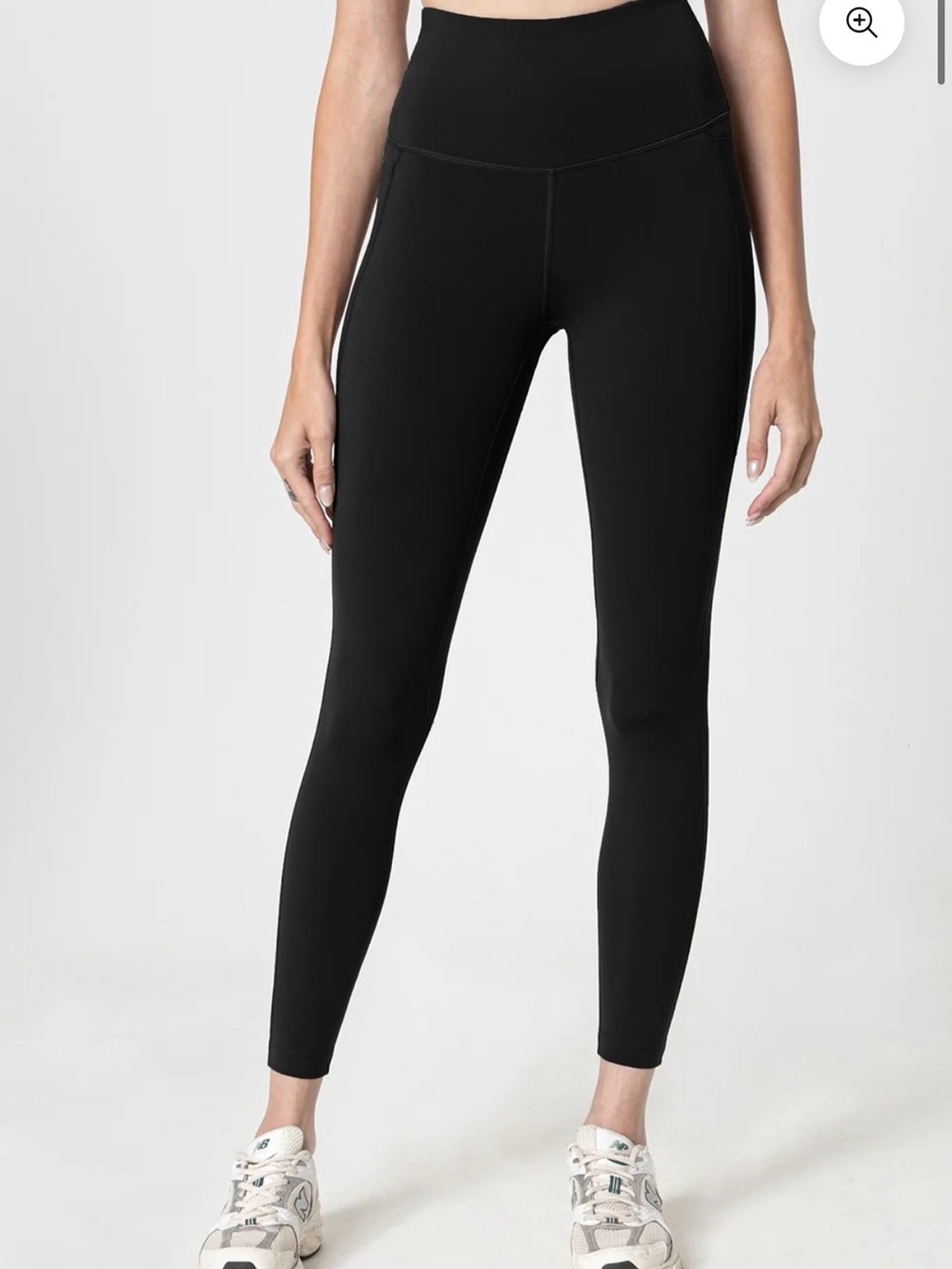 MPG Navy High-Rise Sculpt Leggings With Pockets Size Medium - Picture 2 of 3